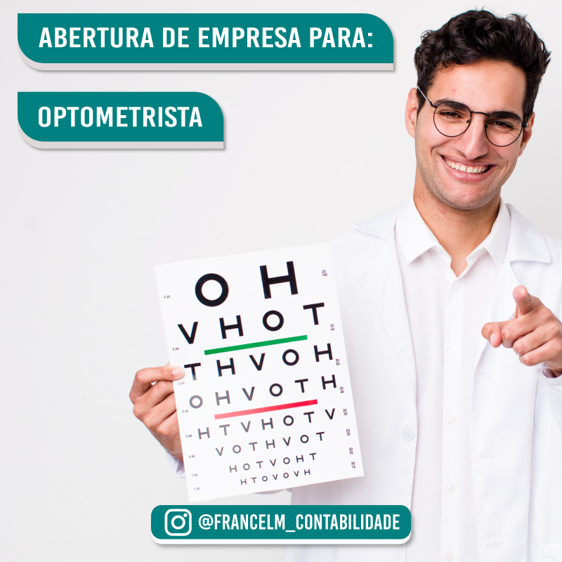 Abertura de empresa (CNPJ) Para Médico Optometrista: Como formalizar?